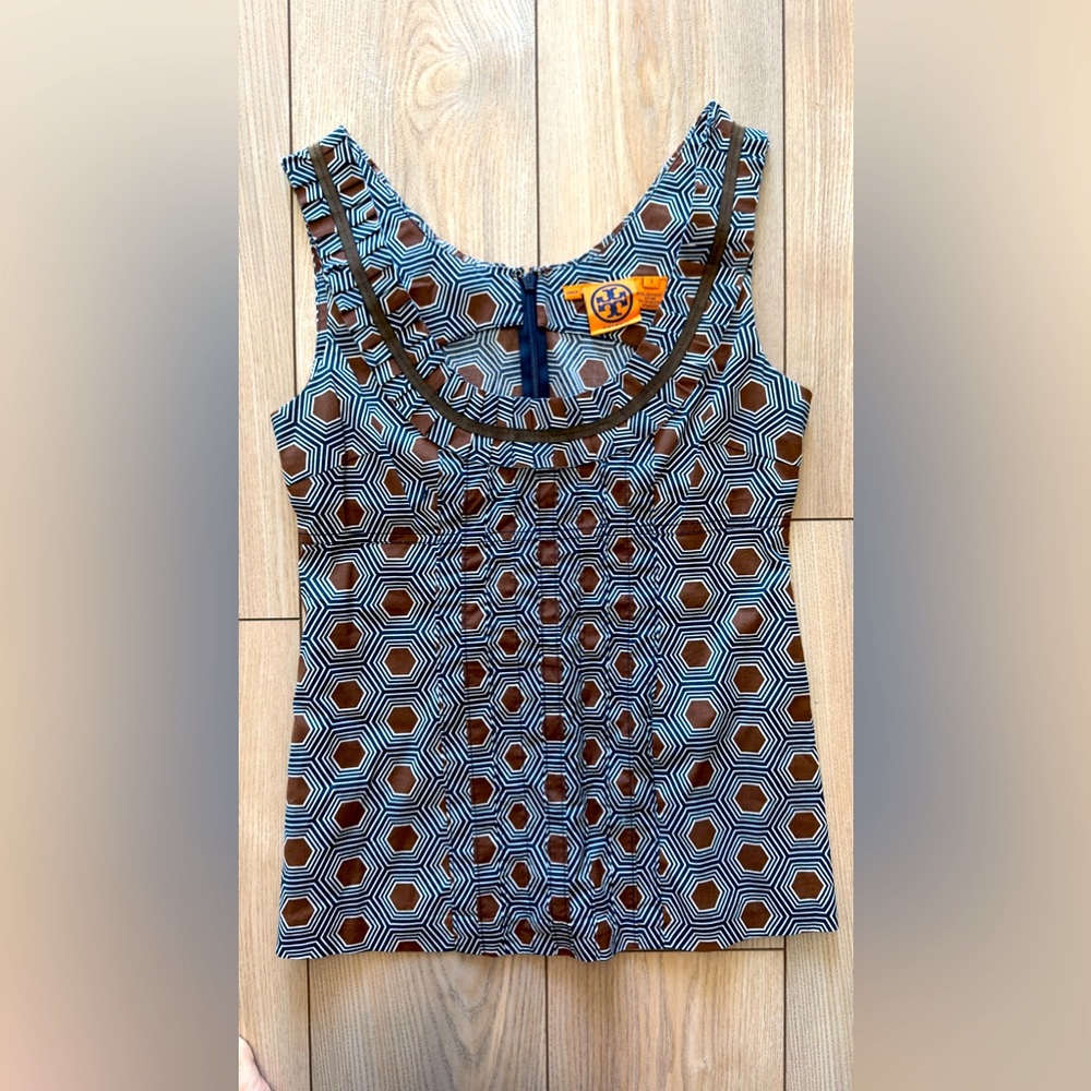 Tory Burch Shirt size 2 Brown